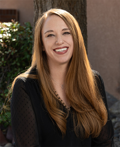 headshot of alison cimino with blazer on